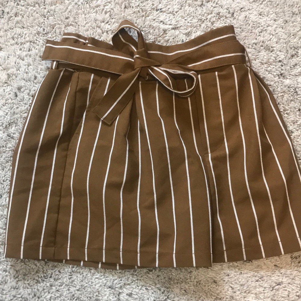 Striped shorts